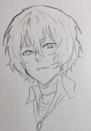 Осаму Дадзай Наброски