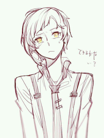 Великий из бродячих псов Ацуши арт