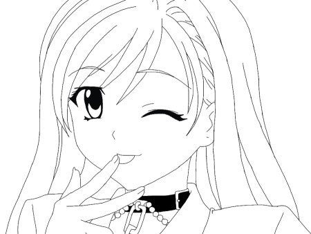 Раскраски аниме