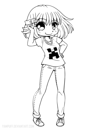 Прикольные раскраски аниме