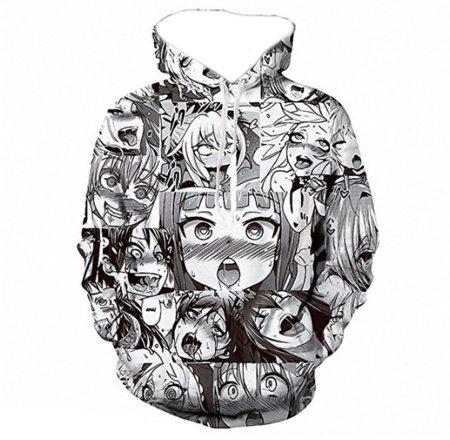 Аниме толстовка ахегао