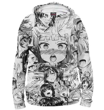 Худи аниме ахегао