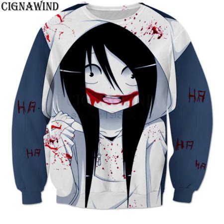 Кофта Джеффа убийцы белая