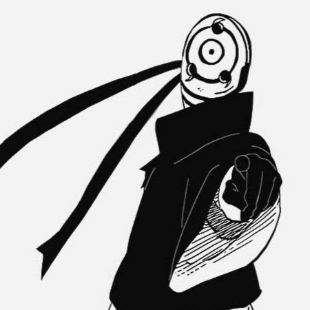 Обито в маске Манга