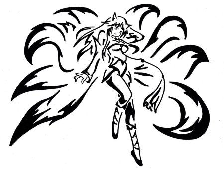 Лис трайбл девятихвостый