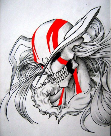 Блич демон Ичиго тату