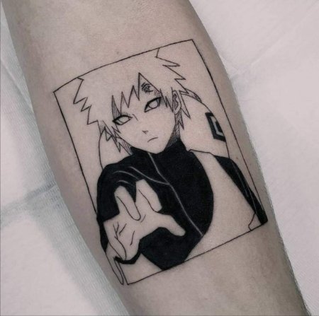 Наруто Татуировки Гаара