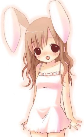 Аниме кролик