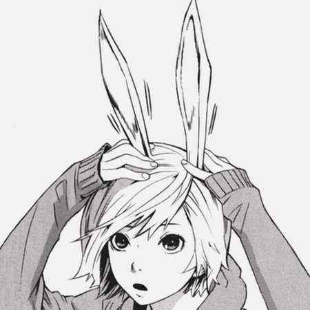 Мальчик кролик аниме