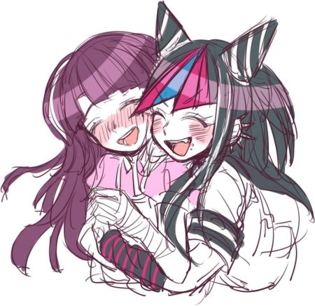 Микан Цумики и Ибуки Миода Юри