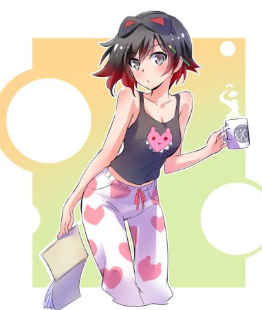 Руби Роуз RWBY В пижаме