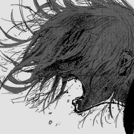 Аниме парень кричит