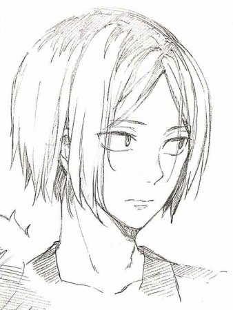 Рисунки аниме волейбол Кенма