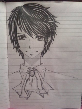 Домашние рисунки аниме