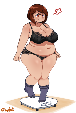 Аниме толстушки
