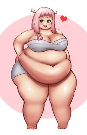 Аниме толстушки