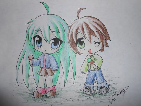 Аниме рисунки карандашом