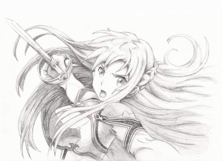 Аниме под карандаш