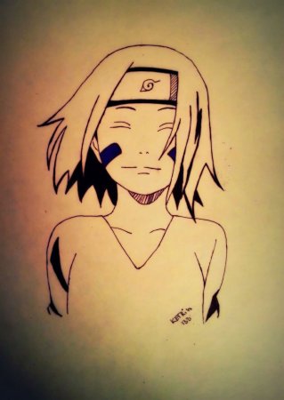 Рин Нохара для срисовки