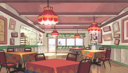 Мультяшное кафе
