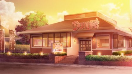 Фон аниме улица гача лайф кафе