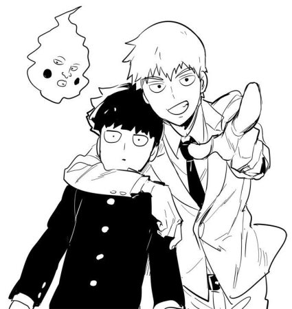 Моб психо 100 Манга