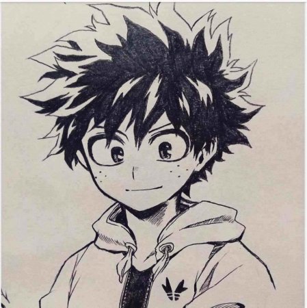 Рисунки Мидори Изуку