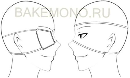 Повязка на глаз туториал