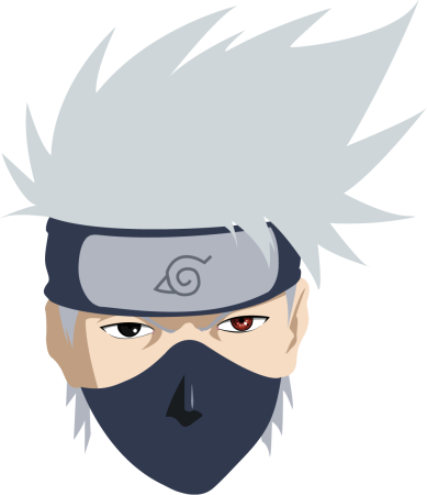 Наруто в маске Какаши