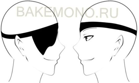 Повязка на глаз референс