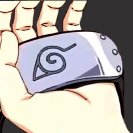 Наруто знак Конохи повязка