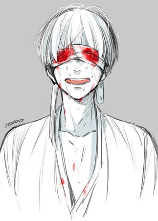 Токийский гуль забинтованная