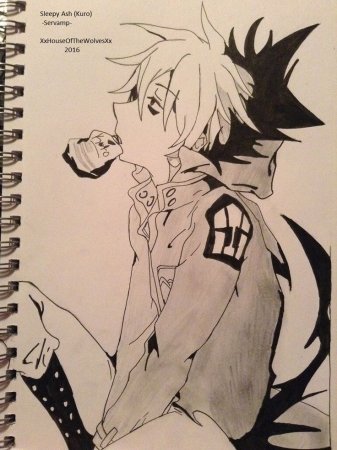 Аниме Сервамп куро