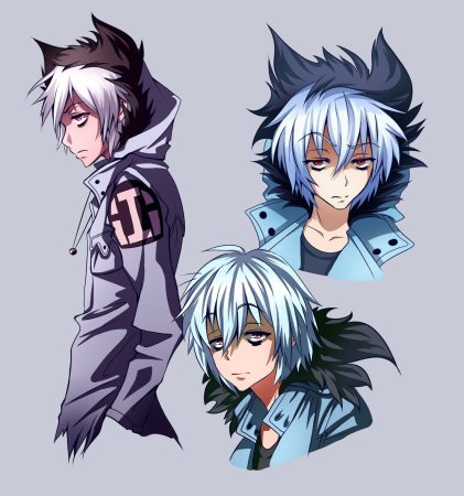 Аниме Сервамп куро срисовка