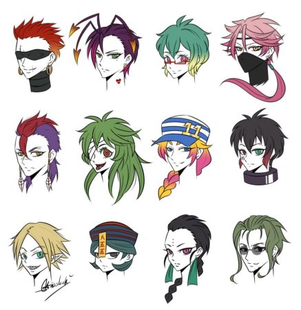 Аниме Намбака персонажи