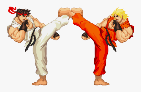 Street Fighter удар