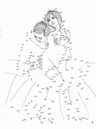 Обведи по точкам сложные