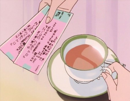 Чай Эстетика аниме