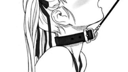 Аниме чб для срисовки