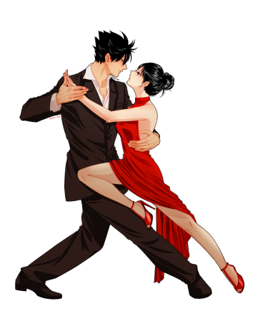 Танго референс позы