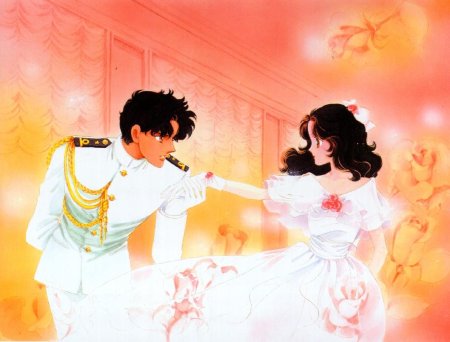 Парень и девушка на балу