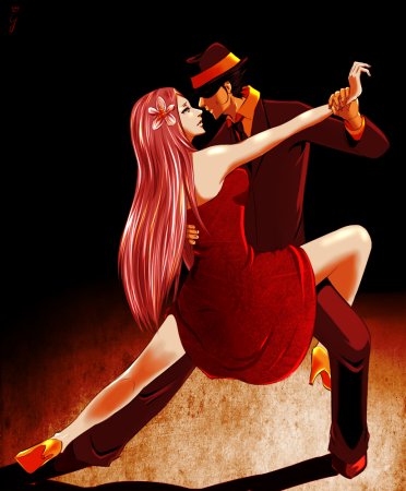 Аниме танцоры