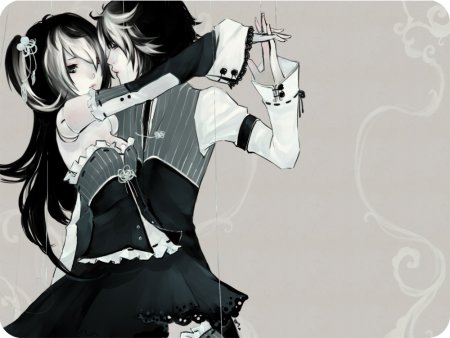 Аниме парные танцы