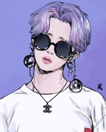 Чимин из БТС В аниме