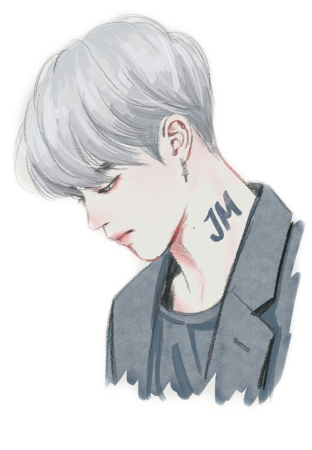 Рисунки БТС Чимин