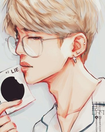 БТС аниме Чимин