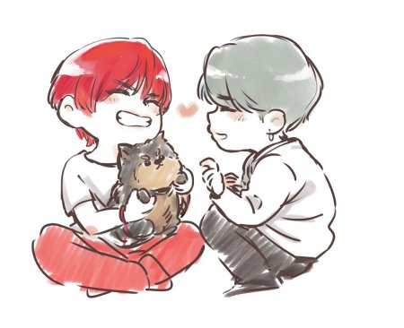 Чимин и тэхён Чиби