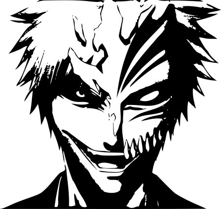 Чб аниме Блич