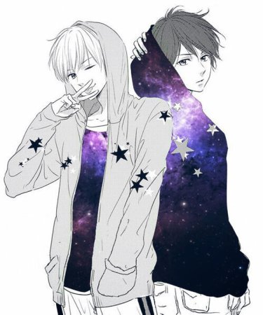 Аниме два парня