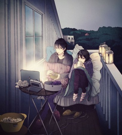 Аниме Эстетика хикикомори